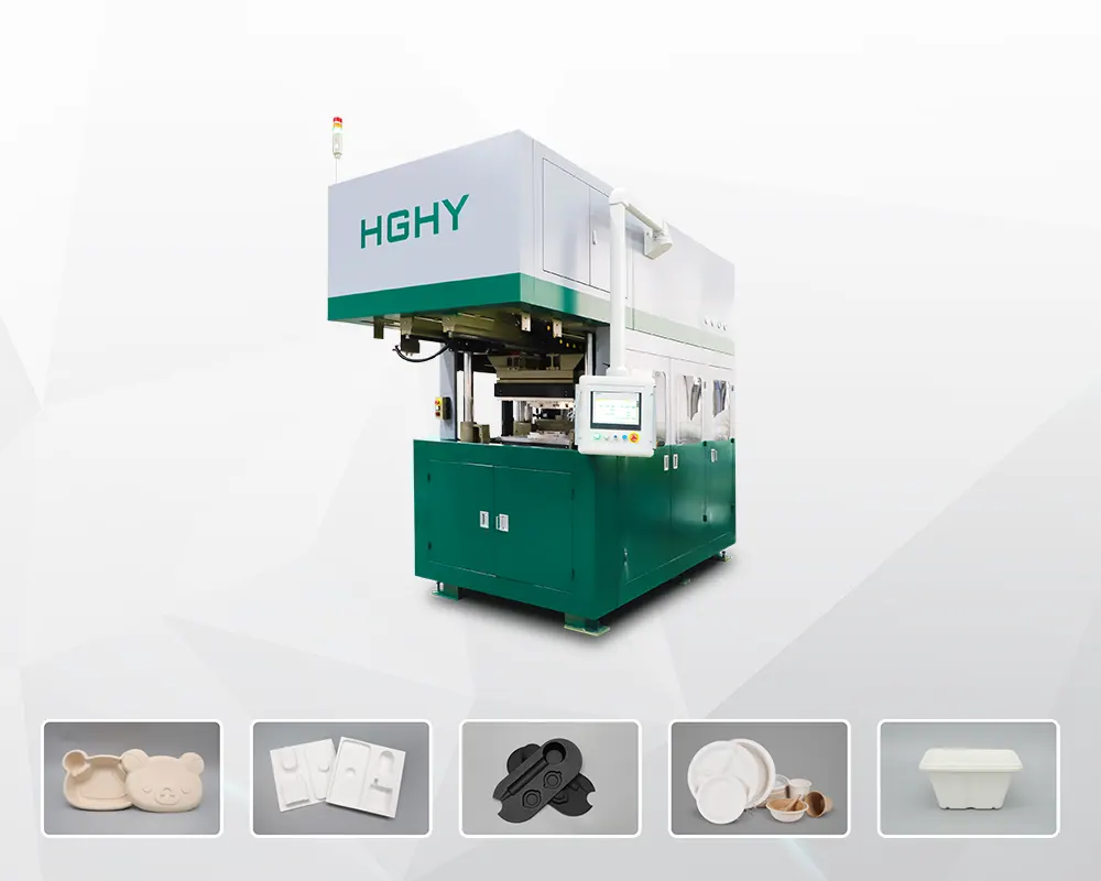 Máquina Totalmente Automática Para Hacer Cubiertos Ecológicos